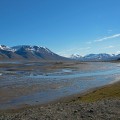 Landschaft auf den Spitzbergen